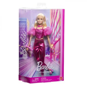 barbie-deluxe-style-papusa-barbie-tinuta-roz-metalizat-128545.jpg BARBIE DELUXE STYLE PAPUSA BARBIE TINUTA ROZ METALIZAT