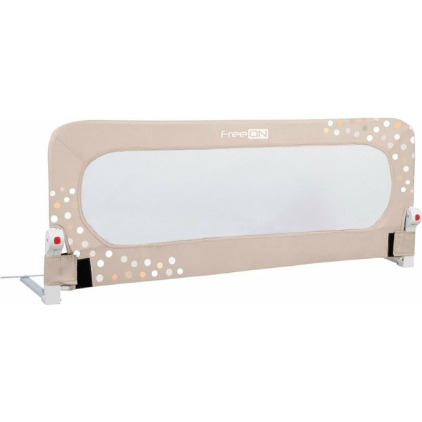 bariera-de-protectie-pentru-pat-bebe-rabatabila-instalare-usoara-dimensiune-135-x-57-cm-freeon-little-dots-beige-2682041-4.jpeg Protectie laterala pat, FreeON, Pentru bebe, Rabatabila, Instalare usoara, Dimensiune 135 x 57 cm, Little Dots, Conform cu standardul european BS7972:2001+A12009, Beige