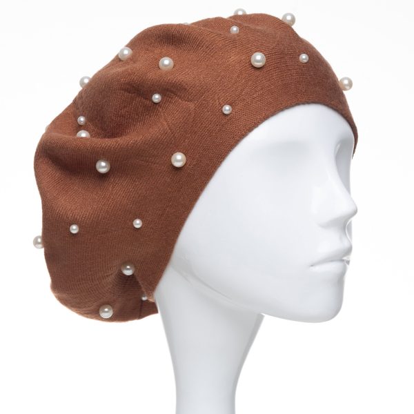 bereta-bej-inchis-clasica-cu-perle-fine-aplicate-pe-toata-suprafata-din-bumbac-si-lana-copie-629954.jpg Bereta camel clasica, cu perle fine aplicate pe toata suprafata, din bumbac si lana