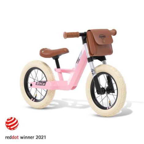 berg-biky-retro-pink.jpg Bicicleta copii 2-5 ani, fara pedale, Berg Biky Retro Pink, Berg Toys BT24755100