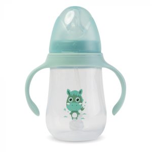 Biberon cu 2 Manere, 240ml - Verde