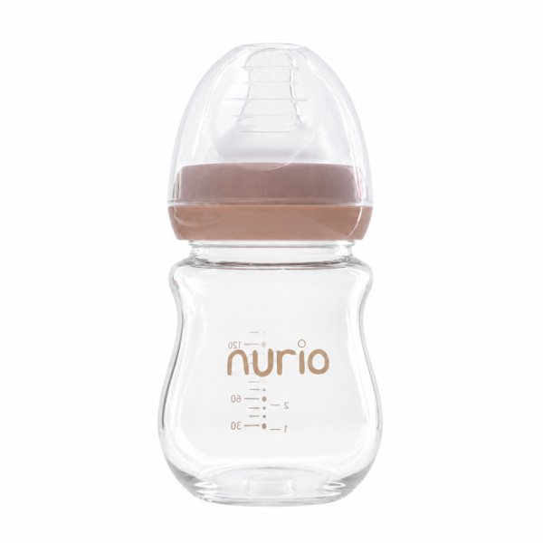 Biberon Nurio Premium din Sticla,  150 ml