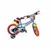 bicicleta-copii-16-superman.png Bicicleta copii 4-6 ani, 16 inch, Superman, Dino Bikes DB616SM