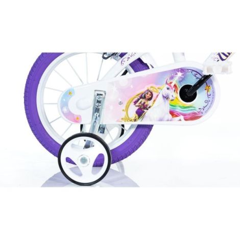 Bicicleta copii Dino Bikes 14  Unicorn Academy
