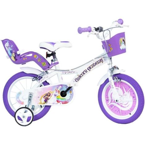 Bicicleta copii Dino Bikes 14  Unicorn Academy