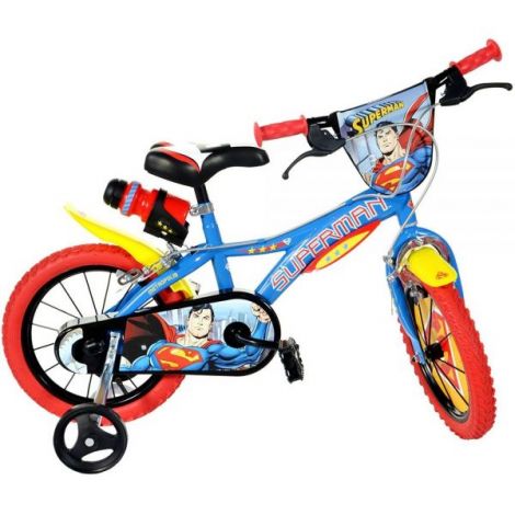 bicicleta-copii-dino-bikes-16-superman.jpg Bicicleta copii 4-6 ani, 16 inch, Superman, Dino Bikes DB616SM