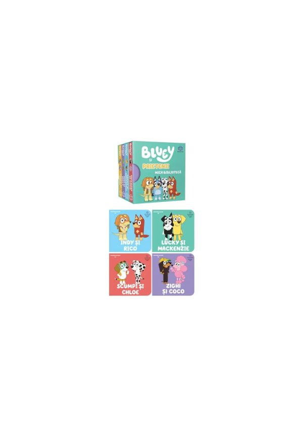 Bluey si prietenii - Mica biblioteca