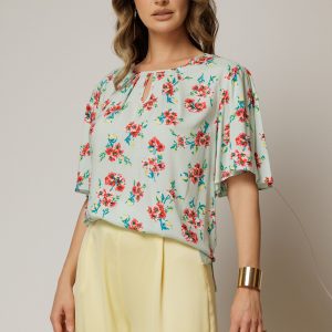 bluza-casual-din-viscoza-verde-menta-cu-imprimeuri-roz-si-croi-lejer-1466962-1153366-4.jpeg Bluza casual din viscoza verde menta cu imprimeuri roz si croi lejer