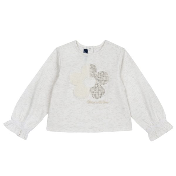 Bluza copii Chicco, alb, 00062-69MC