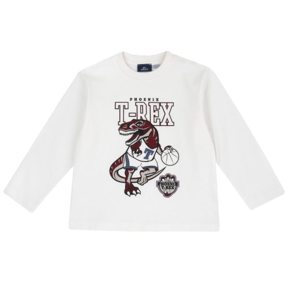 Bluza copii Chicco, alb, 00179-69MC