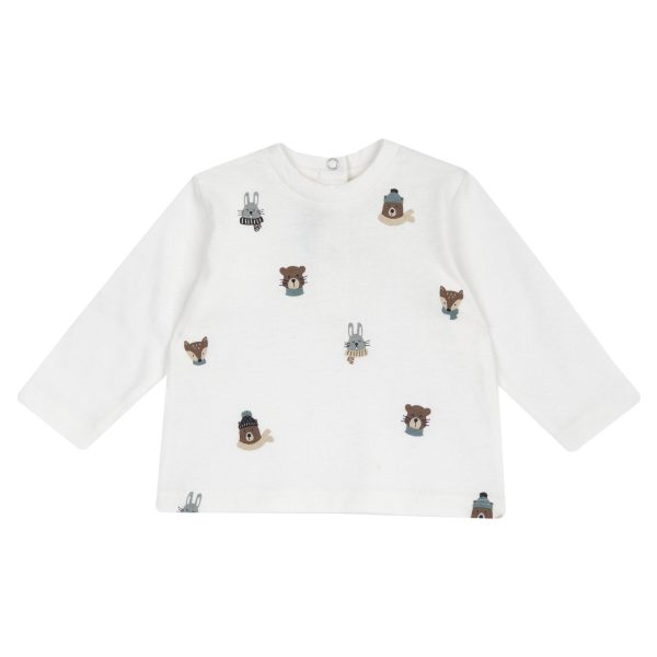 Bluza copii Chicco, alb, 00561-69MFCO
