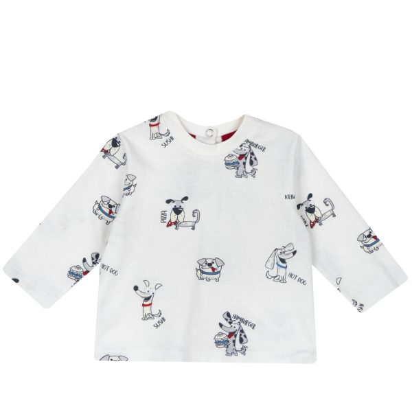 Bluza copii Chicco, Alb, 67876-63MFCO