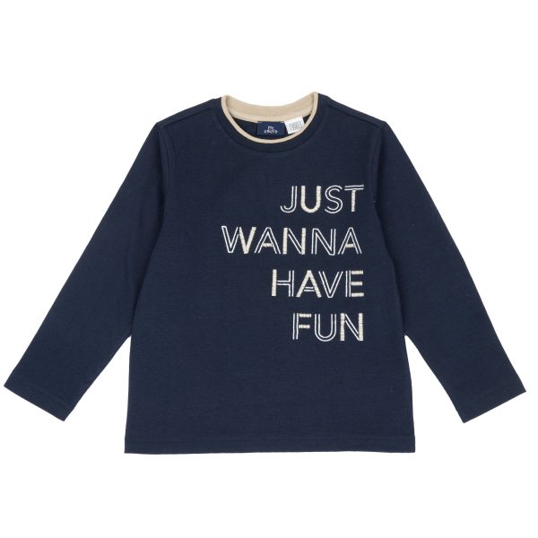 Bluza copii Chicco, albastru inchis, 00543-69MC