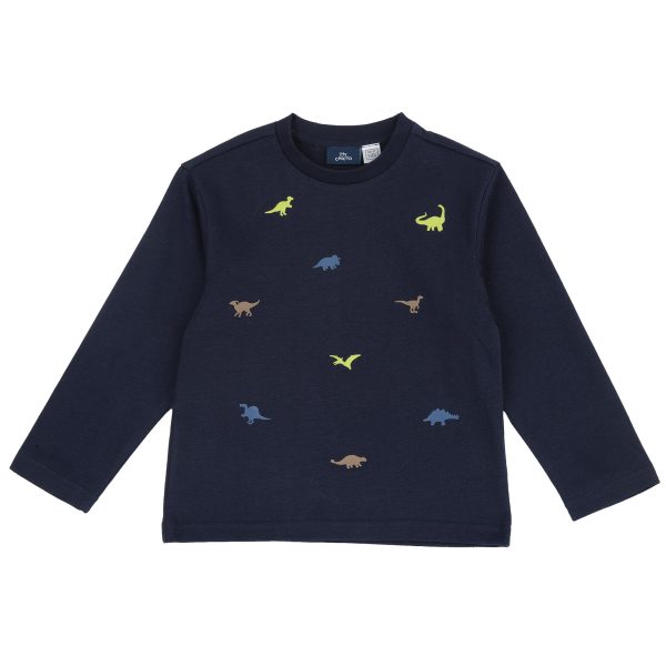 Bluza copii Chicco, albastru inchis, 00654-69MC