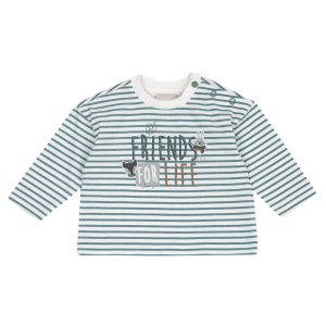 Bluza copii Chicco, maro cu alb, 00560-69MFCO