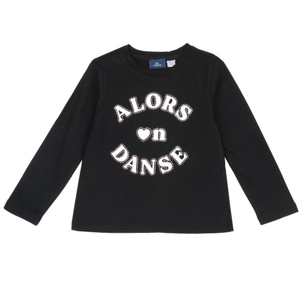 Bluza copii Chicco, negru, 00228-69MC