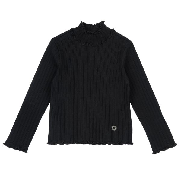 Bluza copii Chicco tricotata, negru, 00060-69MC