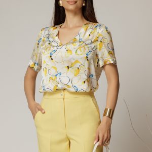 bluza-dama-ivoar-cu-imprimeu-galben-si-maneci-scurte-1461322-1152295-4.jpeg Bluza dama ivoar cu imprimeu galben si maneci scurte