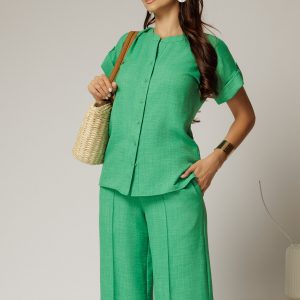 Bluza DY Fashion de vara tip camasa cu guer tip tunica
