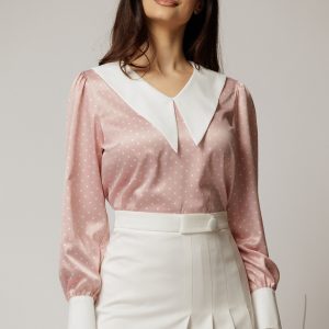 bluza-dy-fashion-roz-cu-buline-cu-gulerul-ascutit-din-satin-1447615-1144993-4.jpeg Bluza DY Fashion roz cu buline cu gulerul ascutit din satin