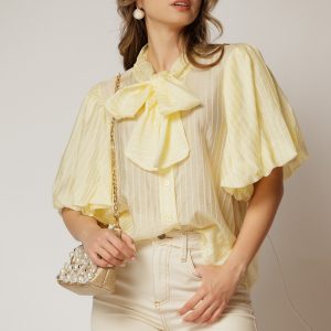 bluza-galbena-cu-dungi-din-tencel-cu-maneci-bufante-si-guler-funda-1467832-1154887-4.jpeg Bluza galbena cu dungi din tencel cu maneci bufante si guler funda