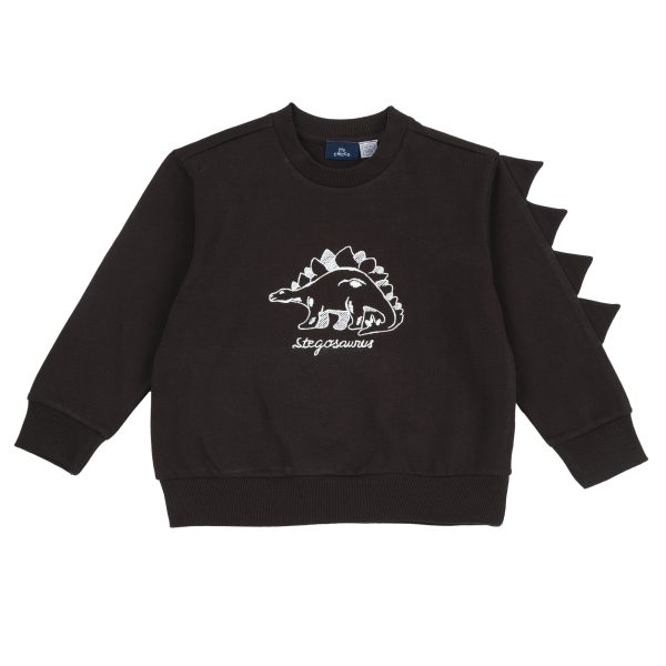 Bluza groasa copii Chicco, maro inchis, 00662-69MC