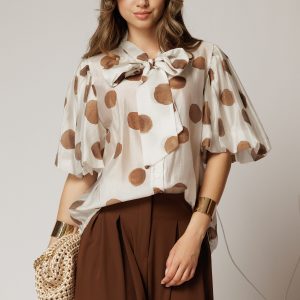 bluza-ivoar-cu-buline-mari-din-tencel-cu-maneci-bufante-si-guler-funda-1467814-1154998-4.jpeg Bluza ivoar cu buline mari din tencel cu maneci bufante si guler funda