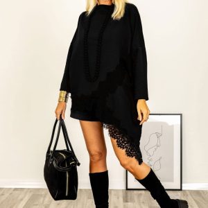 bluza-tunica-asimetrica-din-tricot-negru-cu-dantela-neagra-aplicata-241821.jpg Bluza tunica asimetrica din tricot negru cu dantela neagra aplicata
