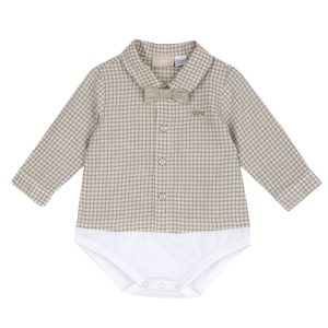 Body bebe Chicco cu papion, Alb, 00259-69MFCO