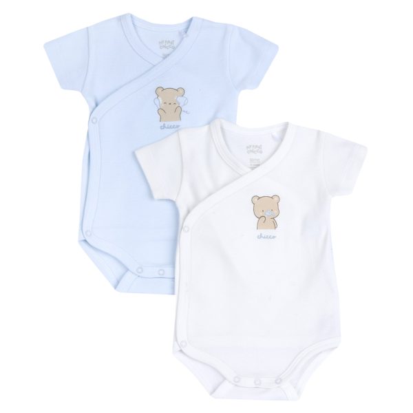 Body bebe Chicco set 2 bucati, bleu, 11744-67MFCI