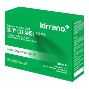 body-cleanse-bcs490-kirrano.png Body Cleanse BCS490, 10 flacoane*15 ml, Kirrano