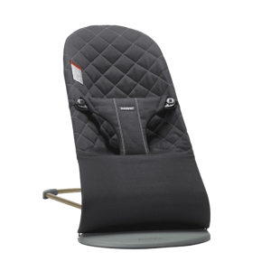 Babybjorn - Balansoar din tesatura matlasata cu aspect Clasic, Balance Bliss Black