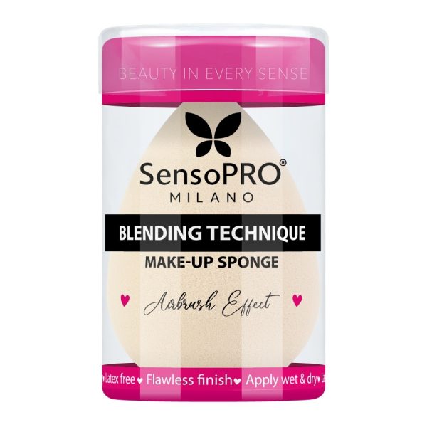 burete-machiaj-blending-technique-sensopro-milano-nude100385853.jpg Burete Machiaj Blending Technique SensoPRO Milano, Nude