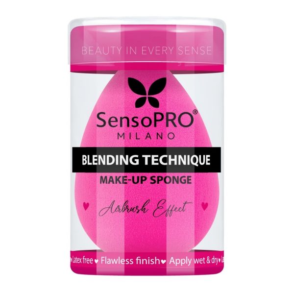 burete-machiaj-blending-technique-sensopro-milano-pink100385850.jpg Burete Machiaj Blending Technique SensoPRO Milano, Pink