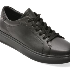 Pantofi sport EPICA negri, 59960, din piele naturala