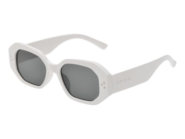 Ochelari de soare EPICA albi, 328948, din pvc