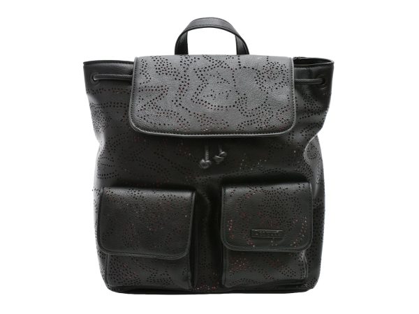 c8db6dc0a7b171279b780204e932af6a4fadf871a6f3b6aa5f6222707b281257.jpeg Rucsac DESIGUAL negru, SAKP30, din piele ecologica