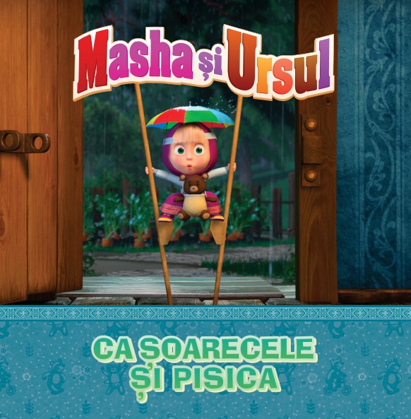 ca_soarecele_si_pisica_-_masha_si_ursul.jpg Volumul 28. Masha si Ursul. Ca soarecele si pisica