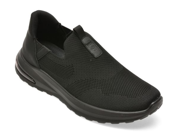 Pantofi sport BITE THE BULLET negri, 232651, din material textil