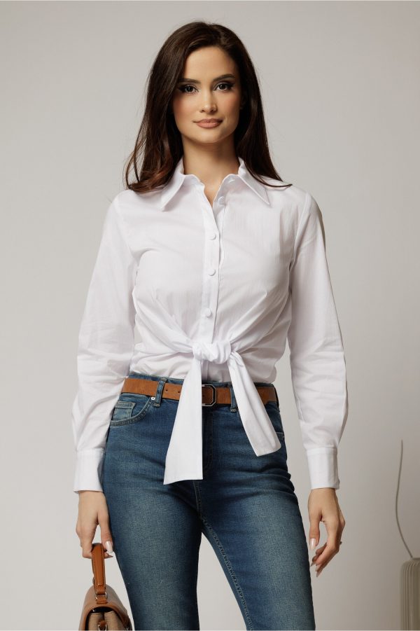 camasa-alba-din-poplin-cu-croi-cambrat-si-nod-in-talie-1449397-1145695-4.jpeg Camasa alba din poplin cu croi cambrat si nod in talie