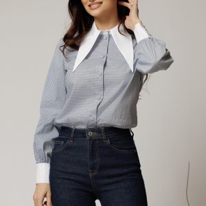 camasa-din-poplin-cu-imprimeu-bleu-si-negri-si-guler-ascutit-1447852-1145164-4.jpeg Camasa din poplin cu imprimeu bleu si negri si guler ascutit