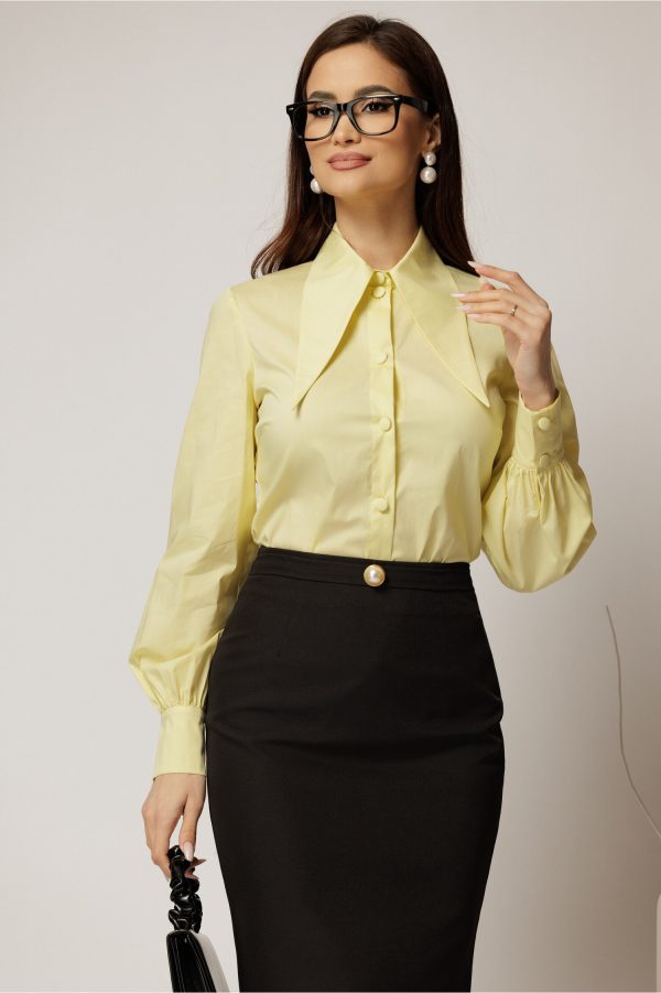 camasa-galbena-din-poplin-cu-croi-cambrat-si-guler-ascutit-1444702-1143070-4.jpeg Camasa galbena din poplin cu croi cambrat si guler ascutit