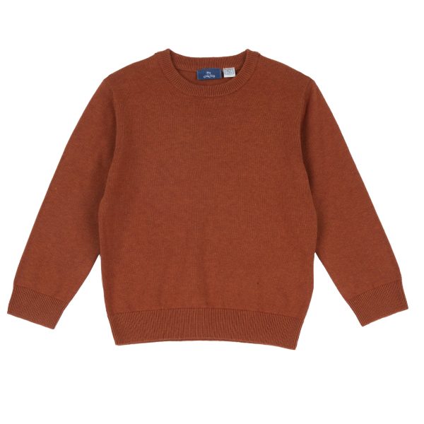 Cardigan copii Chicco tricotat, Maro, 69738-65MC