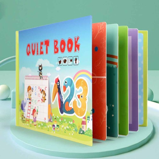 carte-cu-activitati-educative-quiet-book-123-invata-cifrele-705152.jpg Carte cu activitati educative, Quiet Book 123, Invata Cifrele
