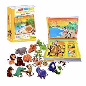 carte-cu-puzzle-magnetic-animale-salbatice-976104.png Carte cu Puzzle Magnetic Animale Salbatice