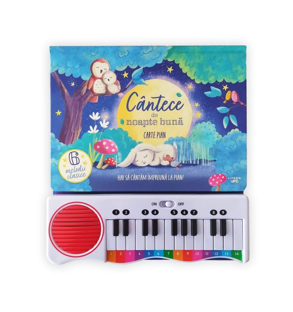 Cantece de noapte buna. Carte pian