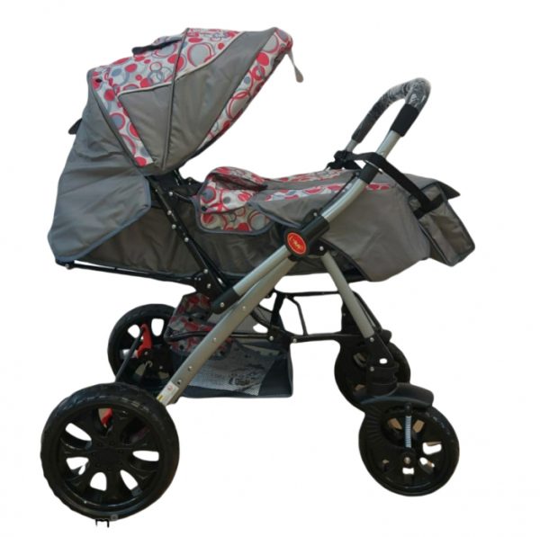 carucior-sport-cu-maner-reversibil-pliabil-suspensii-q7-gri-roz-832851.jpg Carucior sport cu maner reversibil, pliabil, suspensii, Q7 Gri - Roz