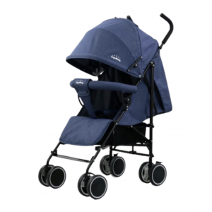 Carucior sport pliabil, roti duble, SageBaby S500 Bleumarin