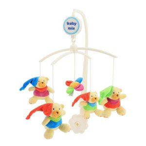 carusel-baby-mix-pentru-patut-cu-5-jucarii-din-plus-bears-with-caps-3194783-4.jpeg Carusel, Baby Mix, Pentru patut, Cu 5 jucarii din plus, Bears with caps
