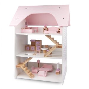 casuta-pentru-papusi-cu-3-nivele-big-pink-villa-din-lemn-19004-2479-62660.jpg Casuta pentru papusi, cu 3 nivele, Big Pink Villa, din lemn, 19004